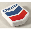 Chevron shape compressed T-shirt.
